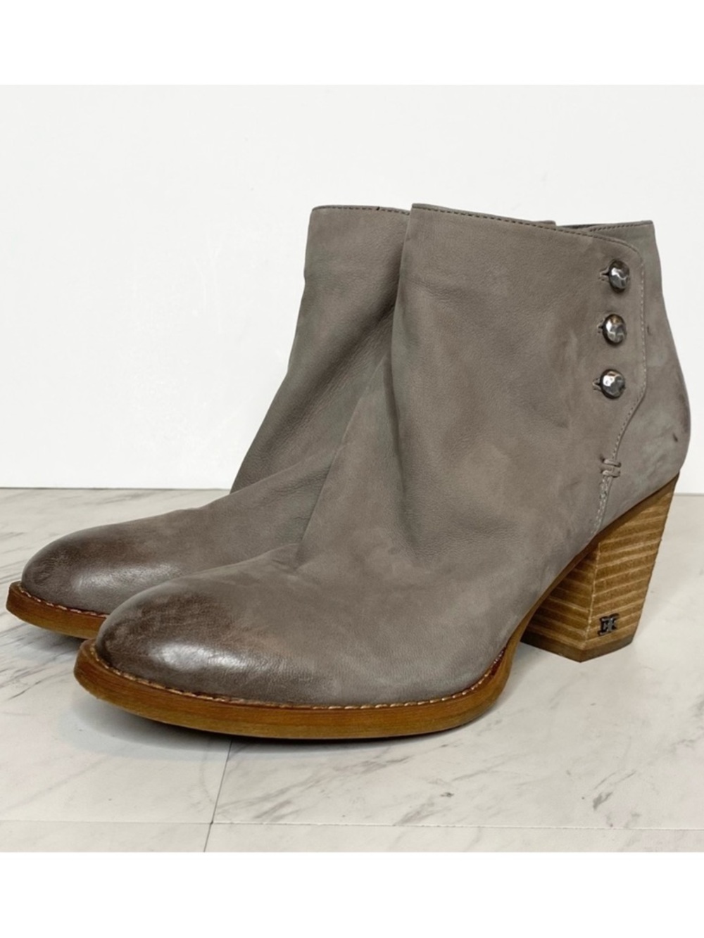 Sam Edelman Mariella Gray Bootie 6M